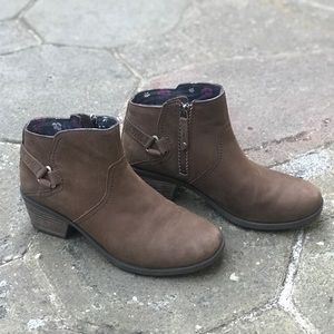Teva brown ankle boots
